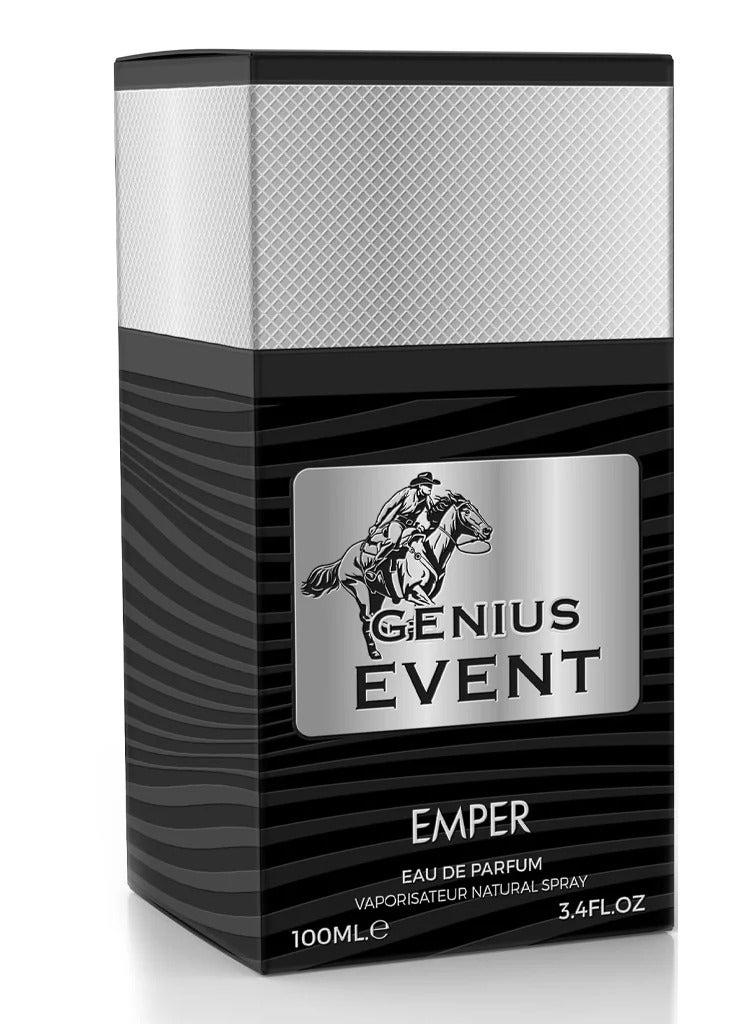 emper Genius Event Eau De Parfum For Men - 100 ML - Image 2